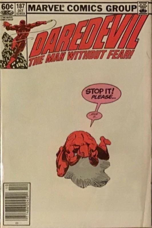 FRANK MILLER DAREDEVIL #186-189 ALL FINE/VF+ CONDITION 4 BOOK LOT