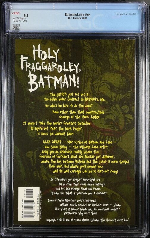 BATMAN/LOBO CGC 9.8 DC comic book-2000 4393771002