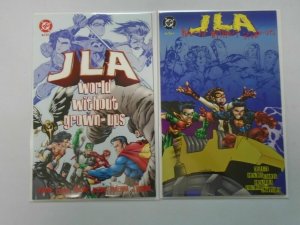 JLA World Without Grown-Ups set #1-2 6.0 FN (1998)