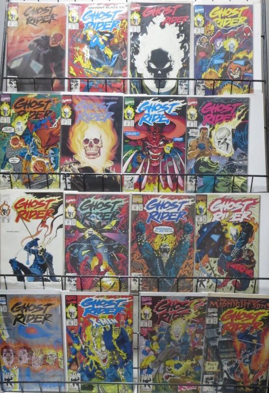 GHOST RIDER (1990) COLLECTION! 83 ISSUES! # 3,8,13-90,94 ANNUAL #1,2 Blaze, more