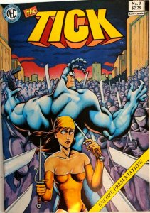 The Tick Issues 1, 2 & 3 Ben Edlund New England Comic Co 1988-89