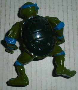 Head Droppin' Leo Teenage Mutant Ninja Turtles Action Figure 1991 Mirage