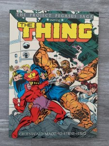 1988 THING The Project Pegasus Saga SC TPB FVF 7.0 1st Marvel / John Byrne