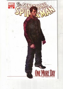 The Sensational Spider-Man #41B White Cover (2007) PRICE DROP! NM- ONE MORE DAY!