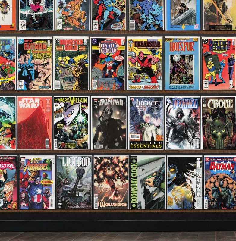 Huge Lot 140+ Comics with Azrael, Captain America, Uncle Scrooge & More!