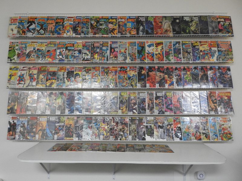 Huge Lot 130+ Comics W/ Batman, Superman, Swamp Thing+ Avg Fine- Condition!