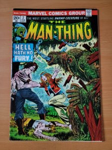 The Man-Thing #2 ~ VERY FINE - NEAR MINT NM ~ 1974 Marvel Comics