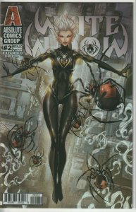 White Widow #2 Absolute Comics Group Falling Foil Variant NM Tyndall
