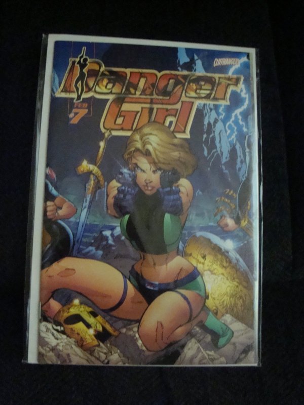 Danger Girl #7 J. Scott Campbell Cover, Story, Art Last Issue