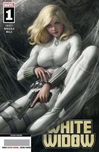 White Widow #1 Cover I 2nd Printing Stanley Artgerm Lau Marvel 2024 EB220
