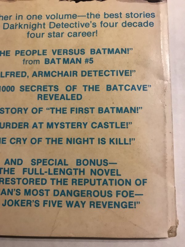 BATMAN The Best of DC #2 : 1979 Blue Ribbon Digest; Joker Classic