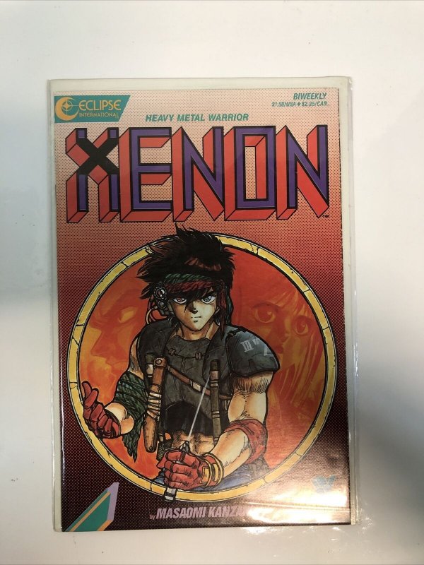 Heavy Metal Warrior Xenon (1987) Complete Set # 1-23 (VF/NM) Eclipse & VIZ