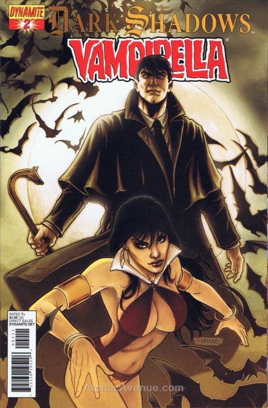 Dark Shadows/Vampirella (Vol. 1) #2 VF/NM ; Dynamite | Comic Books - Modern  Age, Dynamite Entertainment, Vampirella, Movie, TV & Radio