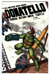 Donatello: Teenage Mutant Ninja Turtles  Micro-Series #1 (1986) Mirage Key Issue