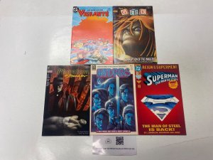 5 DC comic books Vigilante #18 Geek Phantom Stranger Wanderers Superman 22 KM21