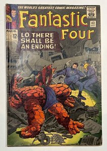 (1965) THE FANTASTIC FOUR #43 “Lo There Shall Be An Ending” Jack Kirby! Stan Lee