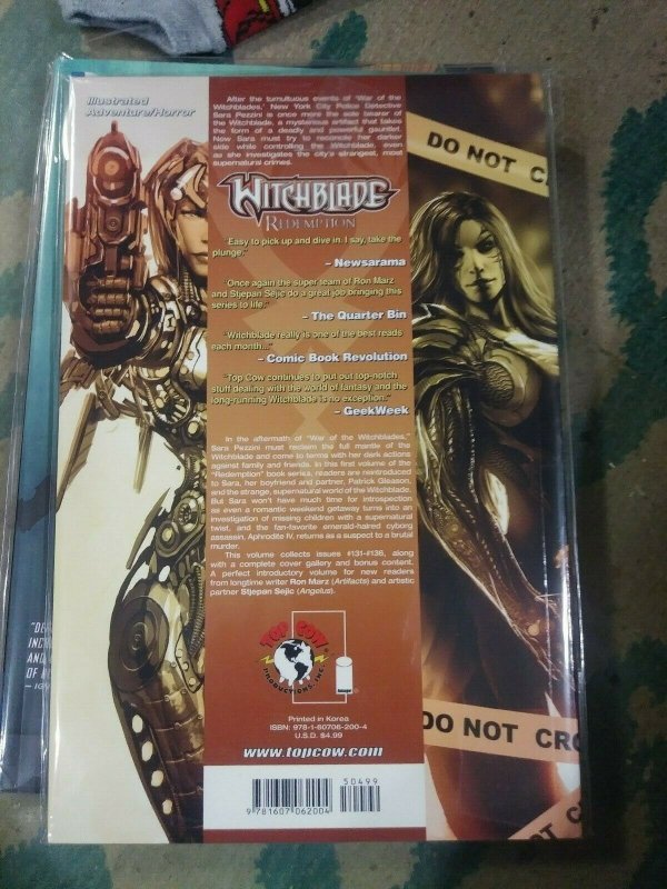 witchblade  TPB #  vol 1 redemption  top cow image  ron marz