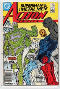 Action Comics #590 (1987) Metal Men