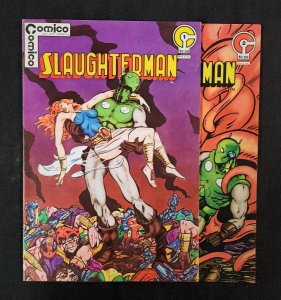 Slaughterman 2PC #1-2 - Gerry Giovinco Story & Art (6.0/6.5) 1983