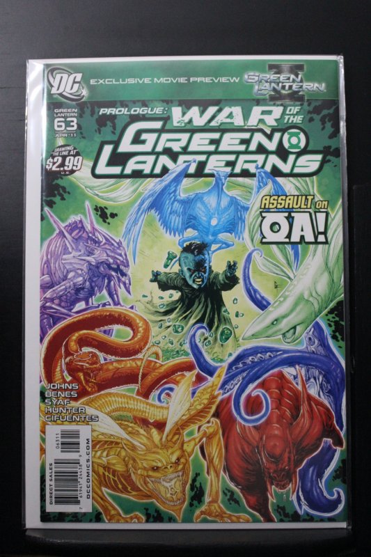 Green Lantern #63 Direct Edition (2011)