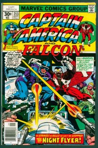 Captain America 213 VF+ 8.5 Marvel 1977