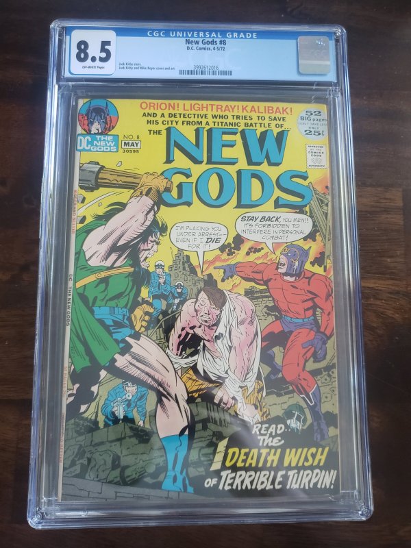 The New Gods complete run 1 through 11 All CGC graded see description for detail