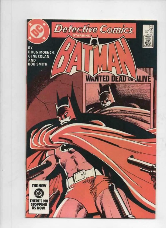 DETECTIVE COMICS #546, FN, Batman, Wanted, 1937 1985, more in store