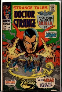 Strange Tales #156 (1967) Doctor Strange