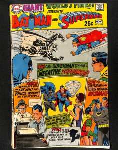 World's Finest Comics #188 Batman Superman!