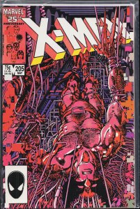 The Uncanny X-Men #205 (1986) X-Men