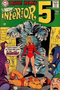 Inferior Five (1967 series)  #9, Fine+ (Stock photo)