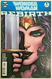 WONDER WOMAN REBIRTH#1 NM 2016 FRANK CHO VARIANT DC COMICS