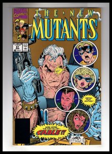 The New Mutants #87 (1990)  VF/NM  1st App CABLE! 2nd print   / ECA7X