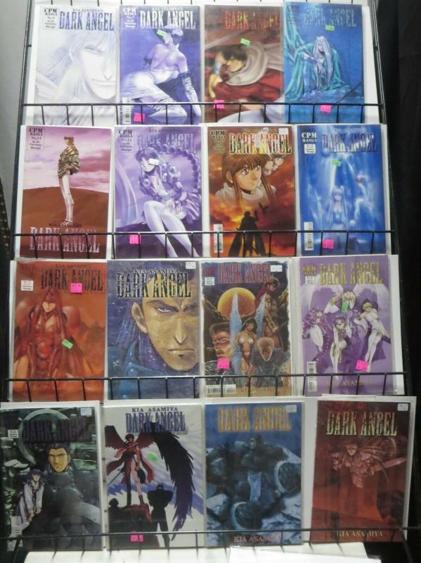 Kia Asamiya's DARK ANGEL COLLECTION! 26 BOOKS! CPM MANGA!