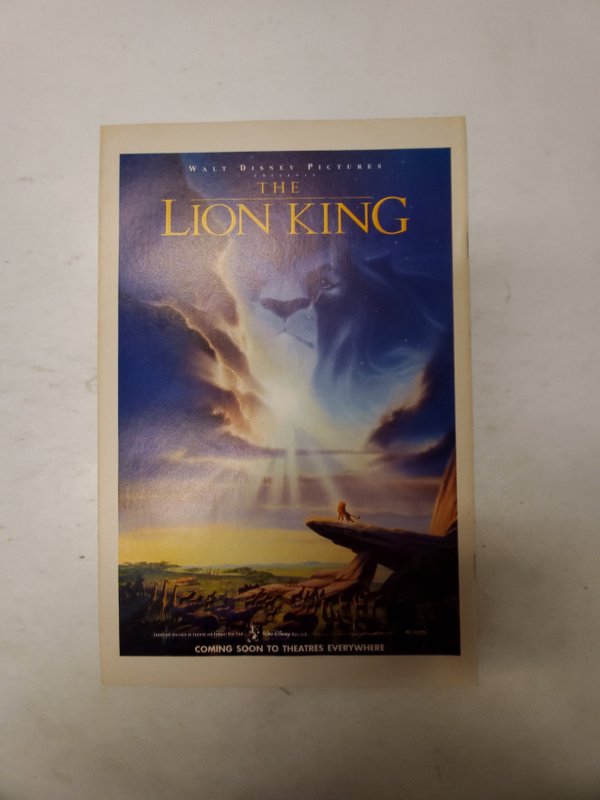 Disney's Beauty and the Beast #1 (1994) NM Marvel Comic Book J733