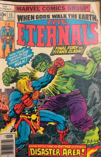 The Eternals #15 (1977) The Eternals 