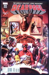 Deadpool #15 Death of X Dan Brereton Variant (2016)