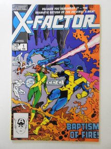 X-Factor #1 Direct Edition (1986) Beautiful NM- Condition! Original X-Men R Back