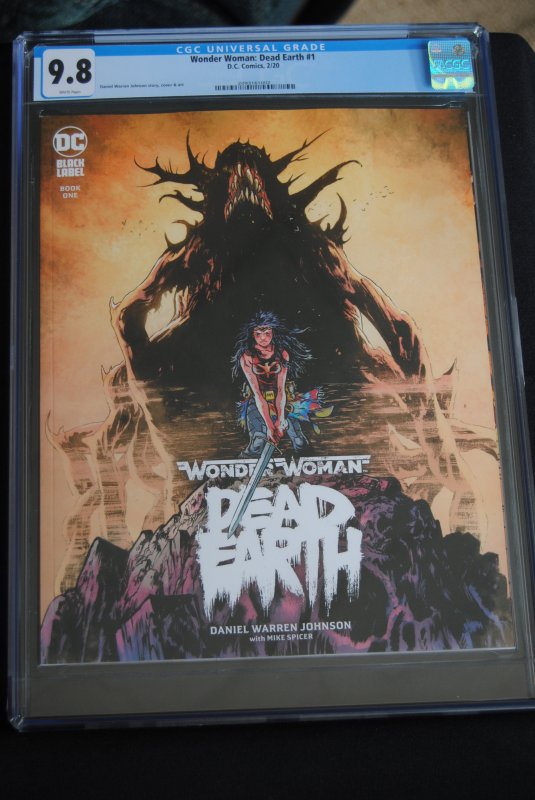 Wonder Woman: Dead Earth, Book One,  9.8 CGC