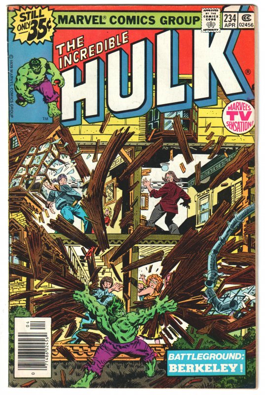 The incredible Hulk #234 (1979) Hulk [Key Issue] 1st Quasar!