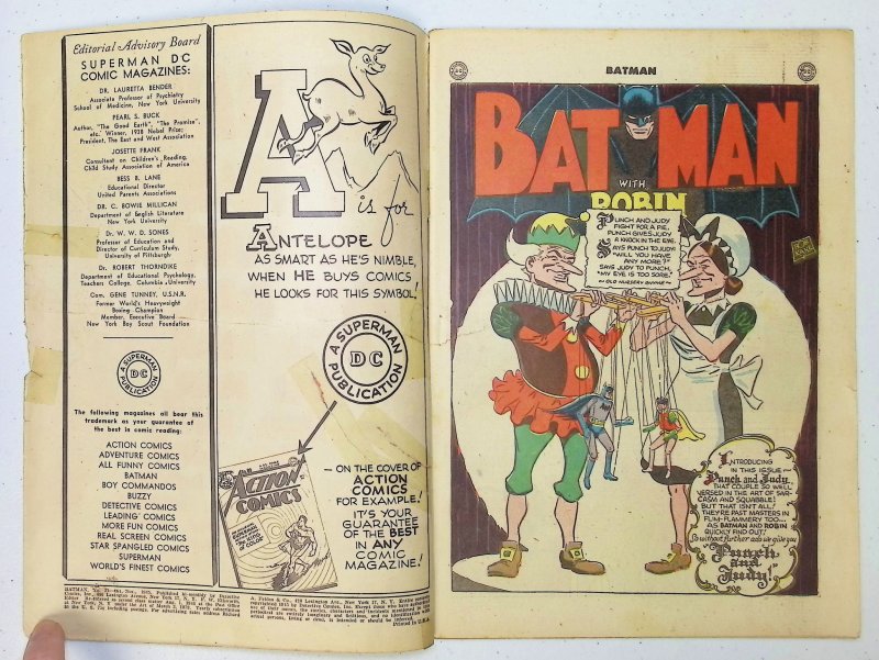 Batman #31 (1945) Restored Color Touch