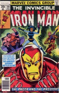 Iron Man (1st Series) #104 VG ; Marvel | low grade comic Bill Mantlo Madame Masq