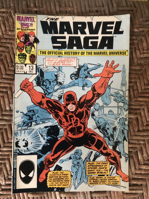 The Marvel Saga The Official History of the Marvel Universe #13 (1986)