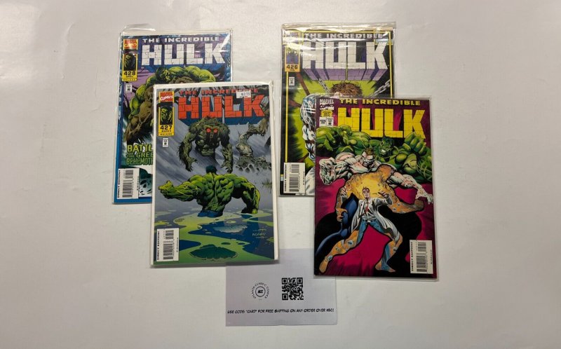 4 Incredible Hulk Marvel Comics Books #425 426 427 428 5 LP2