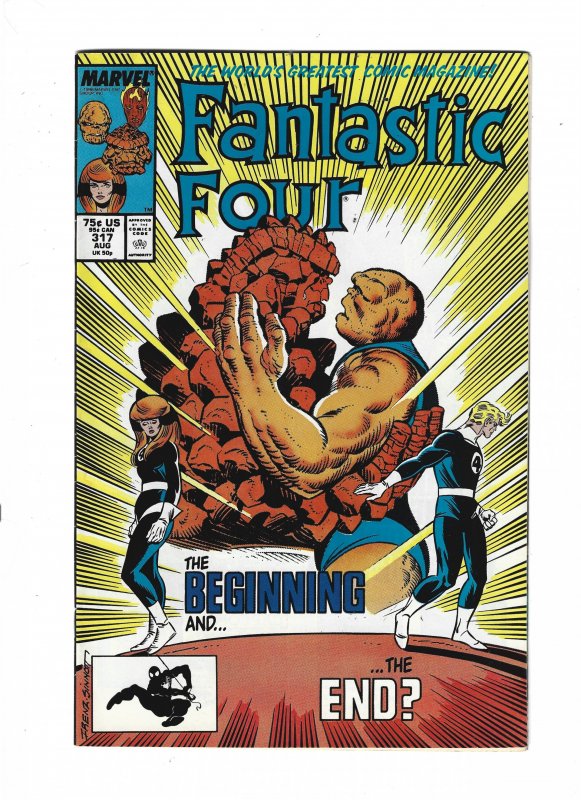 Fantastic Four #316 through 319Direct Edition (1988)