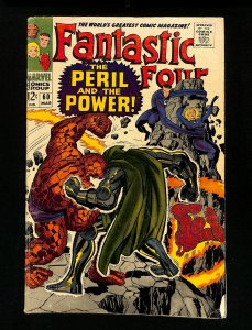 Fantastic Four #60 Doctor Doom! Stan Lee! 1967!