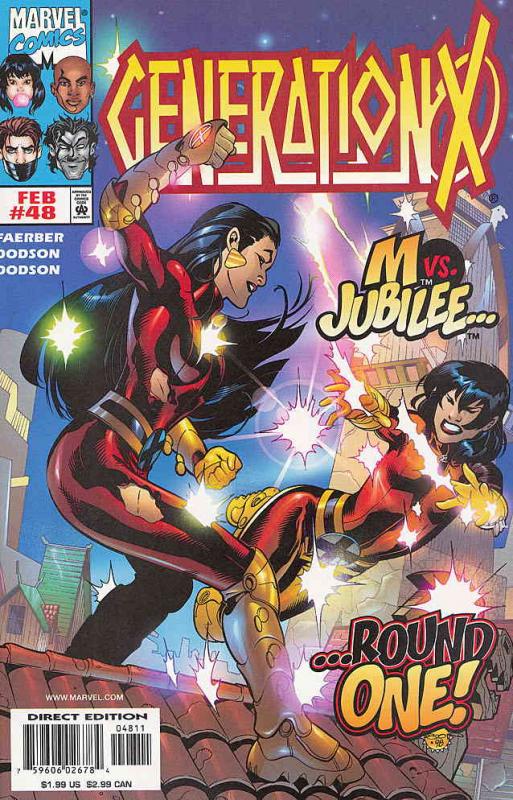 Generation X #48 VF ; Marvel | Terry Dodson Jubilee