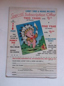 DELL: LOONEY TUNES AND MERRIE MELODIES #80, FEATURING: BUGS/PORGY, 1948, VG+!!!