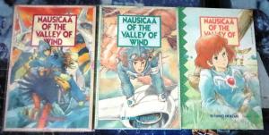Nausicaa- The Valley of the Wind Collection #1! 3 issues- large format- Miyazaki