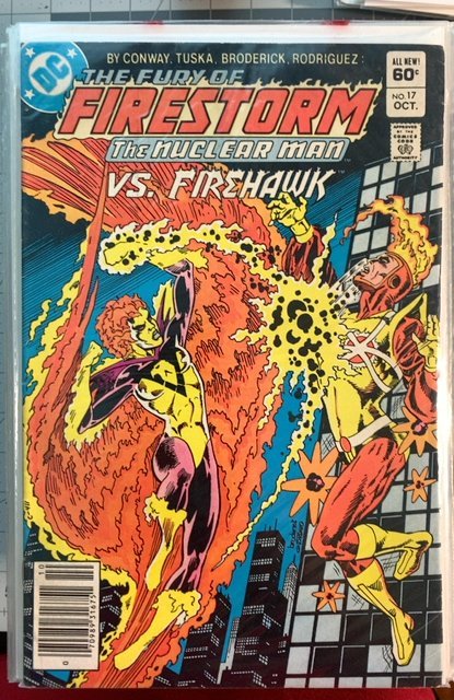 The Fury of Firestorm #17 (1983) NEWSSTAND EDITION